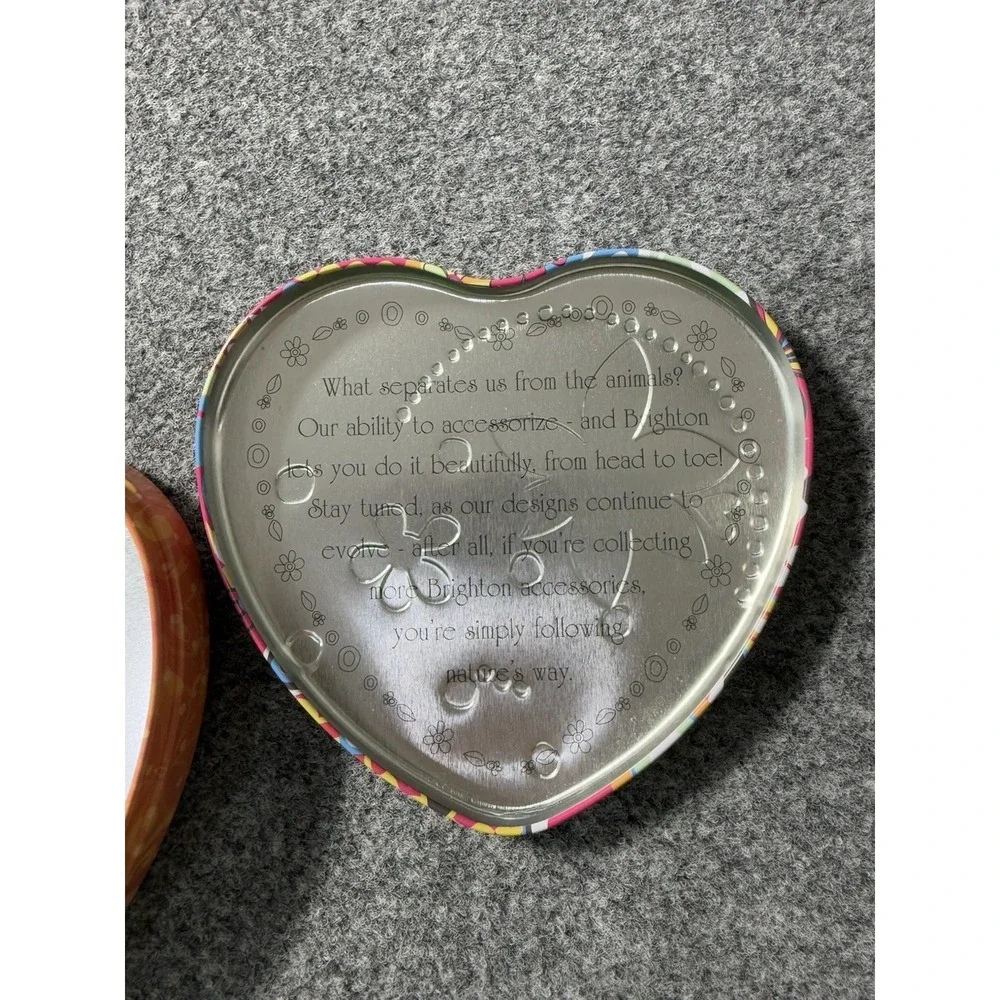 Brighton Jewelry‎ Heart Shaped Tin 3.5